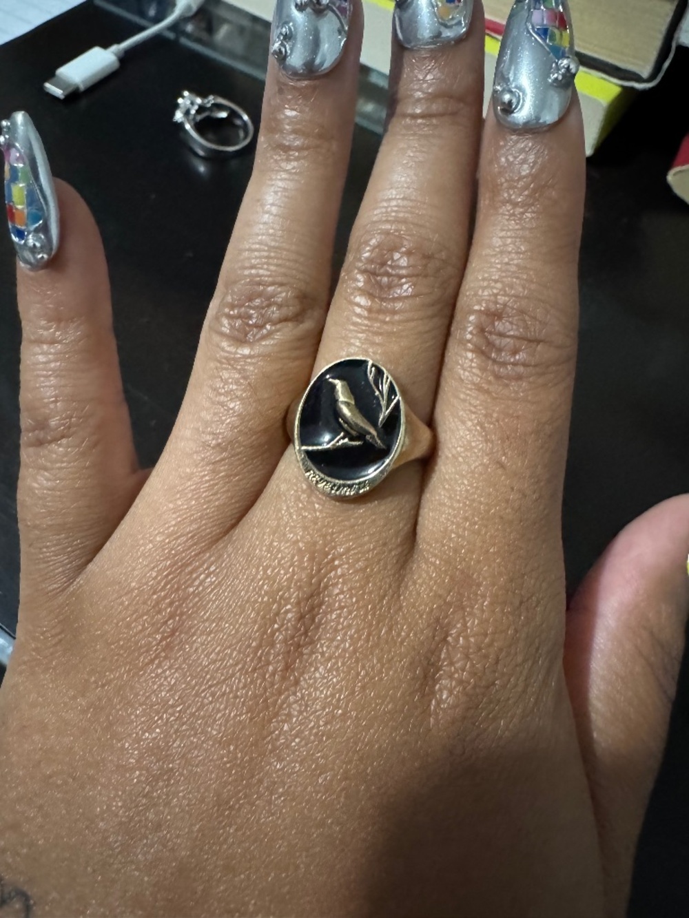 Nevermore ring